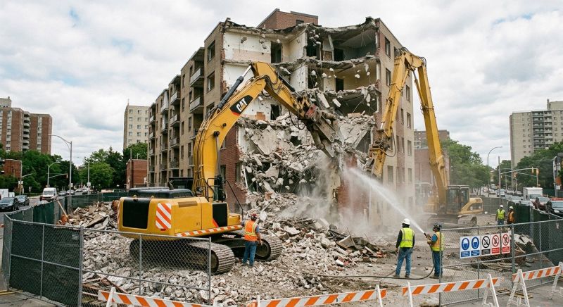 Factory Demolition in Sacramento, CA