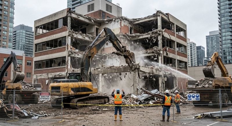 Commercial Property Demolition in Sacramento, CA